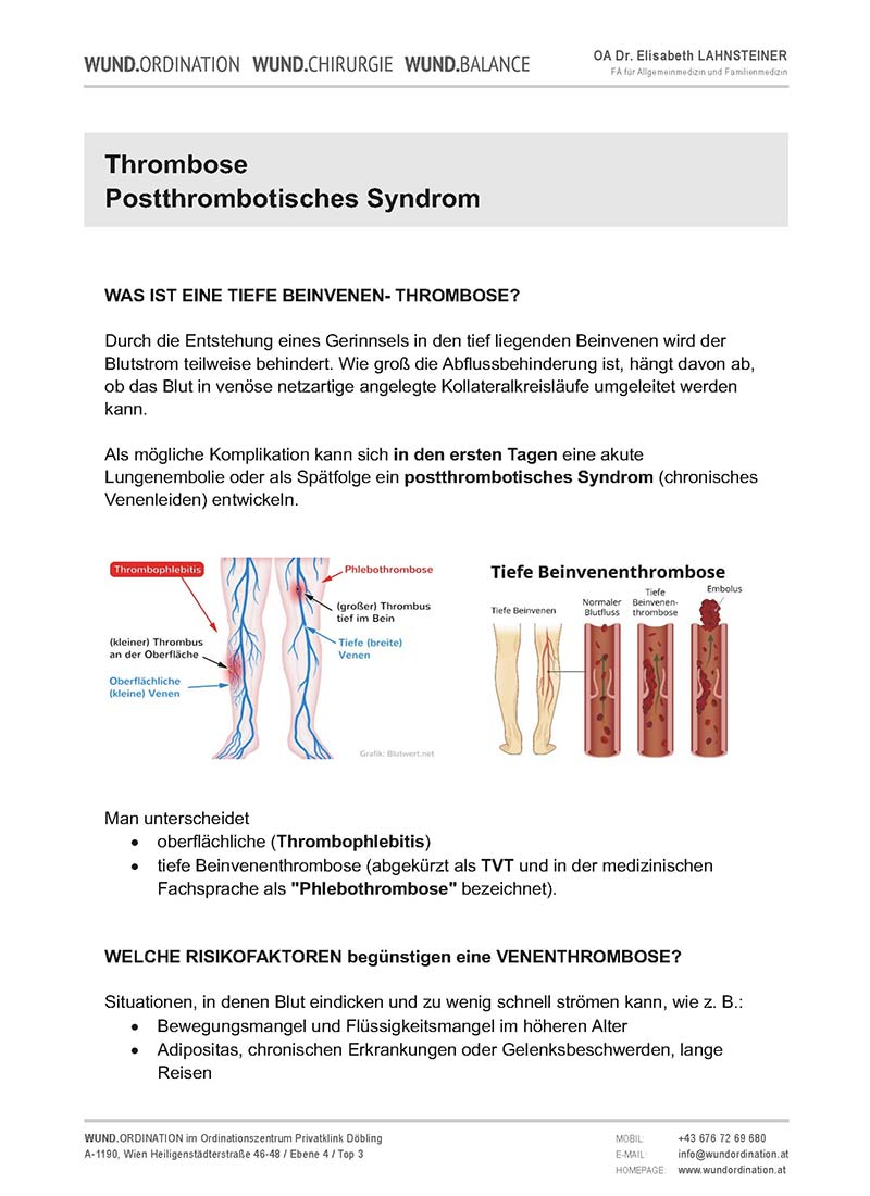 WUNDORDINATION_Unterschenkelthromose-Postthrombotisches-Syndrom