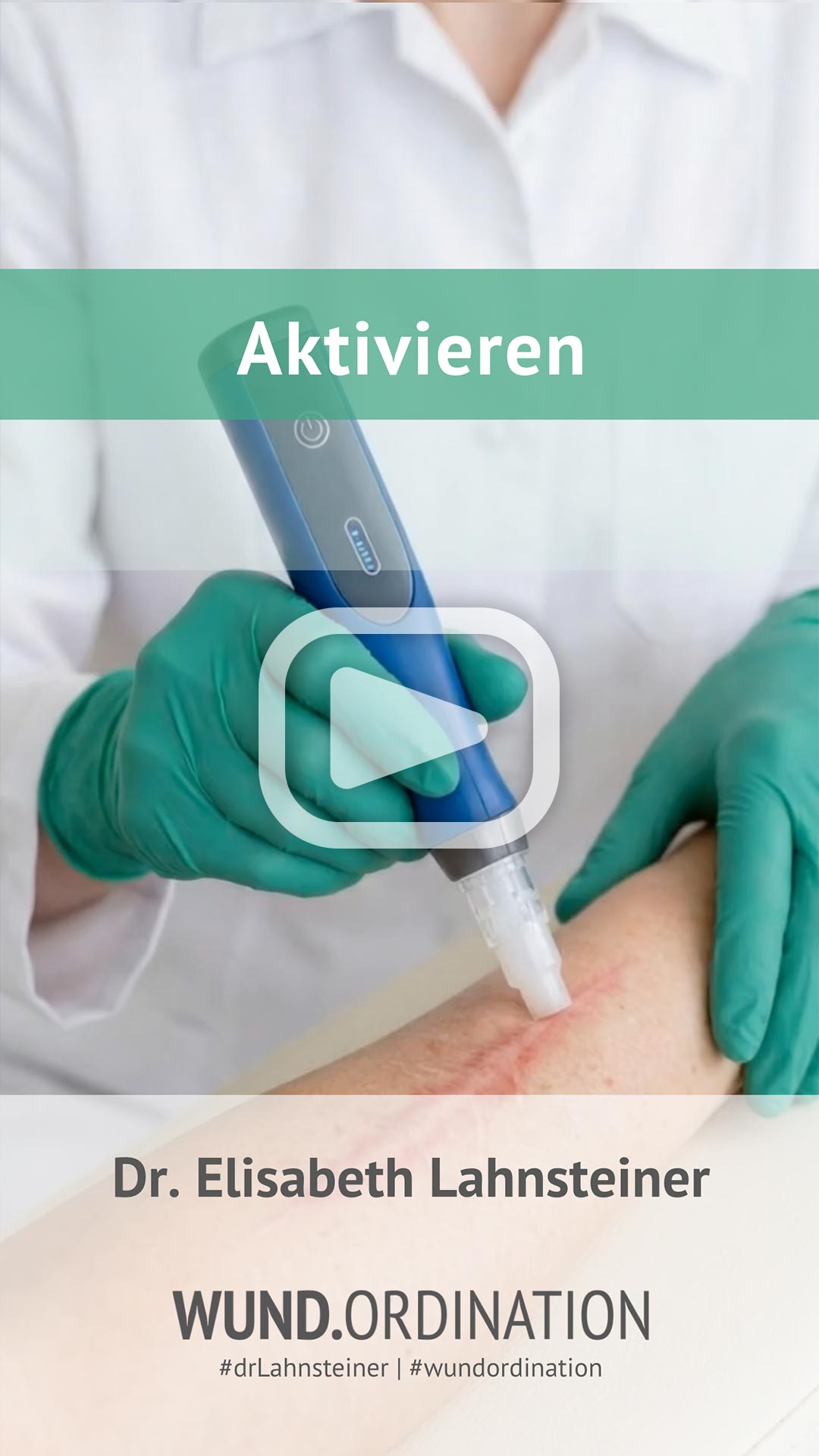 dr. lahnsteiner instagram wundbehandlung stosswellen