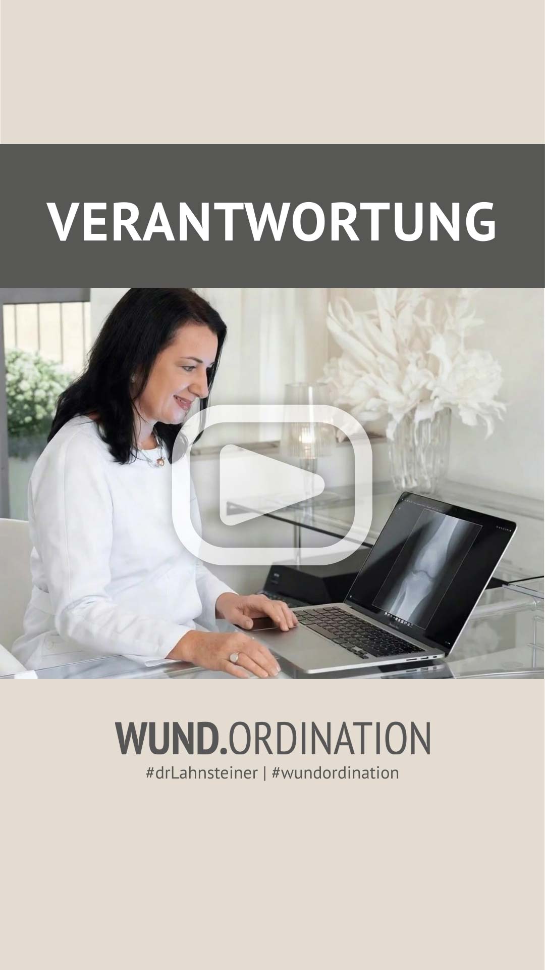 dr. lahnsteiner instagram wundbehandlung verantwortung