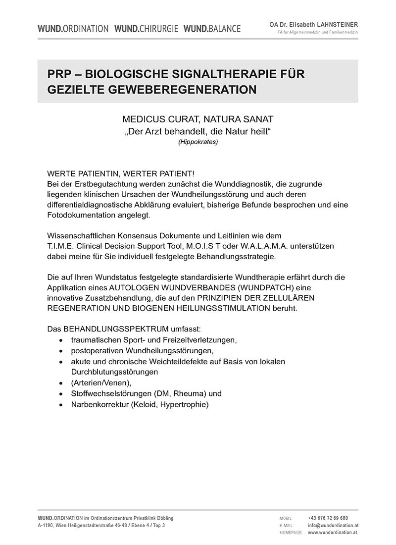 WUNDORDINATION_PRP-Indikationen_1
