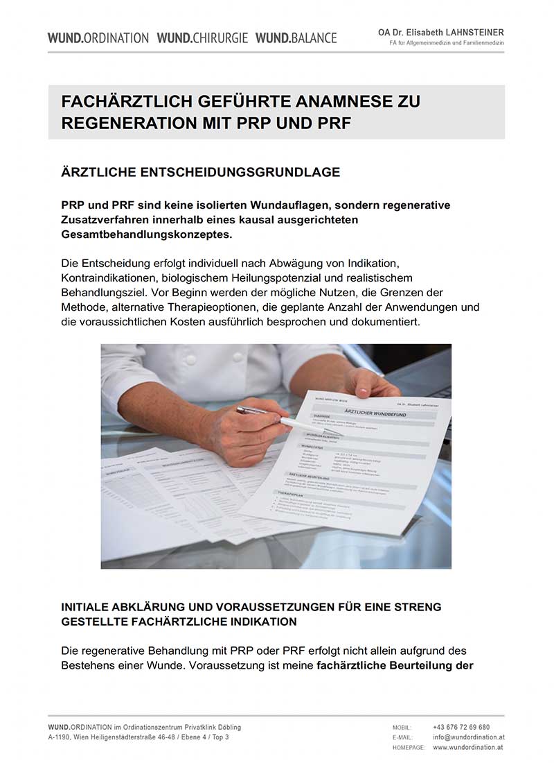 WUNDORDINATION_fachaerztlich-gefuehrte-anamnese-regenertion-PRP-PRF